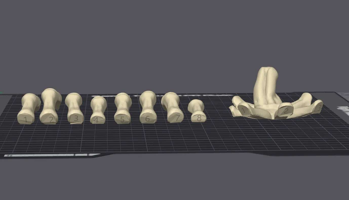 Skeleton Pumpkin - Free 3D Print Model - MakerWorld